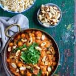 peanut butter & chickpea curry