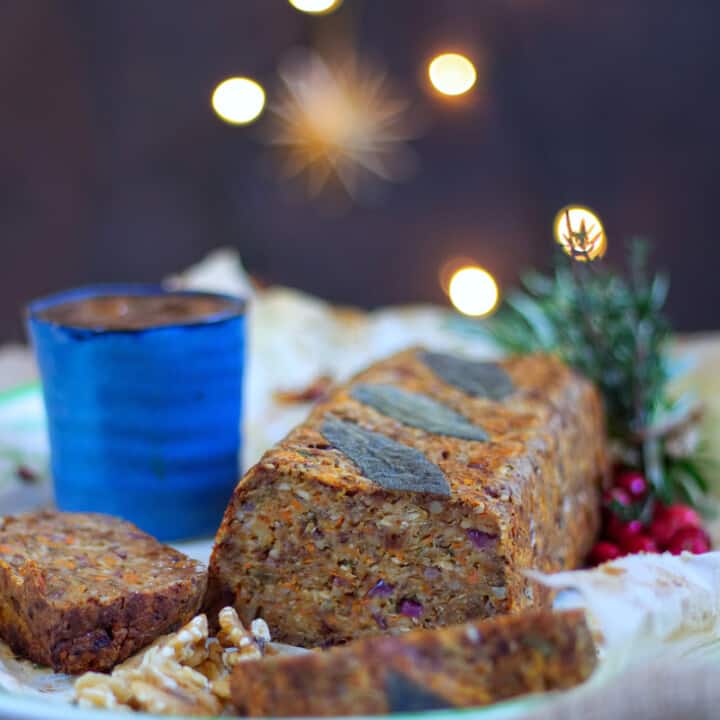 Christmas Nut Roast (gluten free & vegan) Healthy Living James