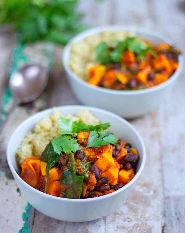 Sweet Potato & Black Bean Stew - Healthy Living James ...
