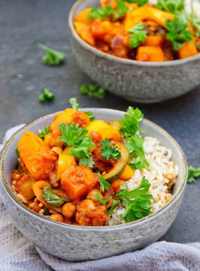 Butternut Squash Tagine - Healthy Living James