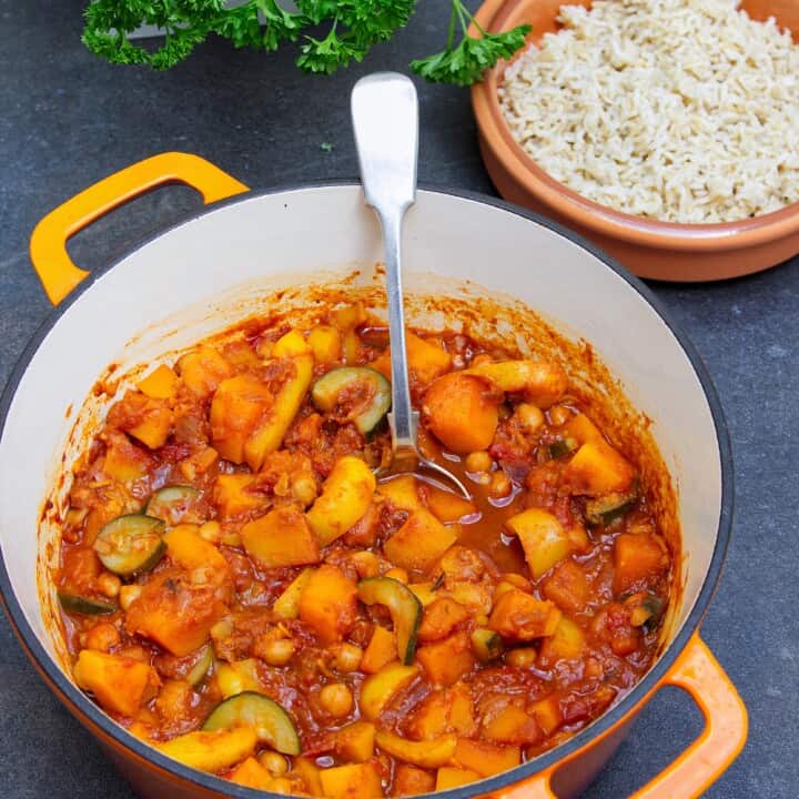 Butternut Squash Tagine - Healthy Living James