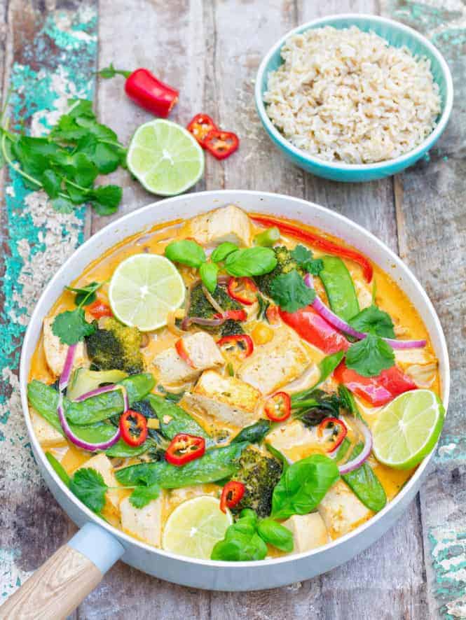 Vegan Thai Tofu Curry Healthy Living James