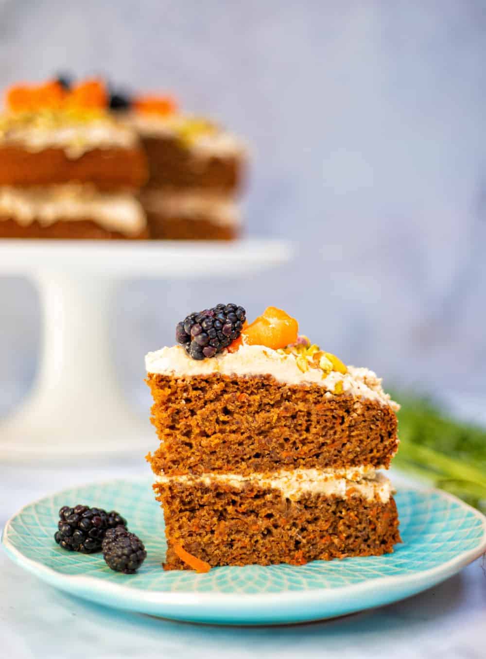 Gluten Free Vegan Carrot Cake Healthy Living James Dairy And Egg 