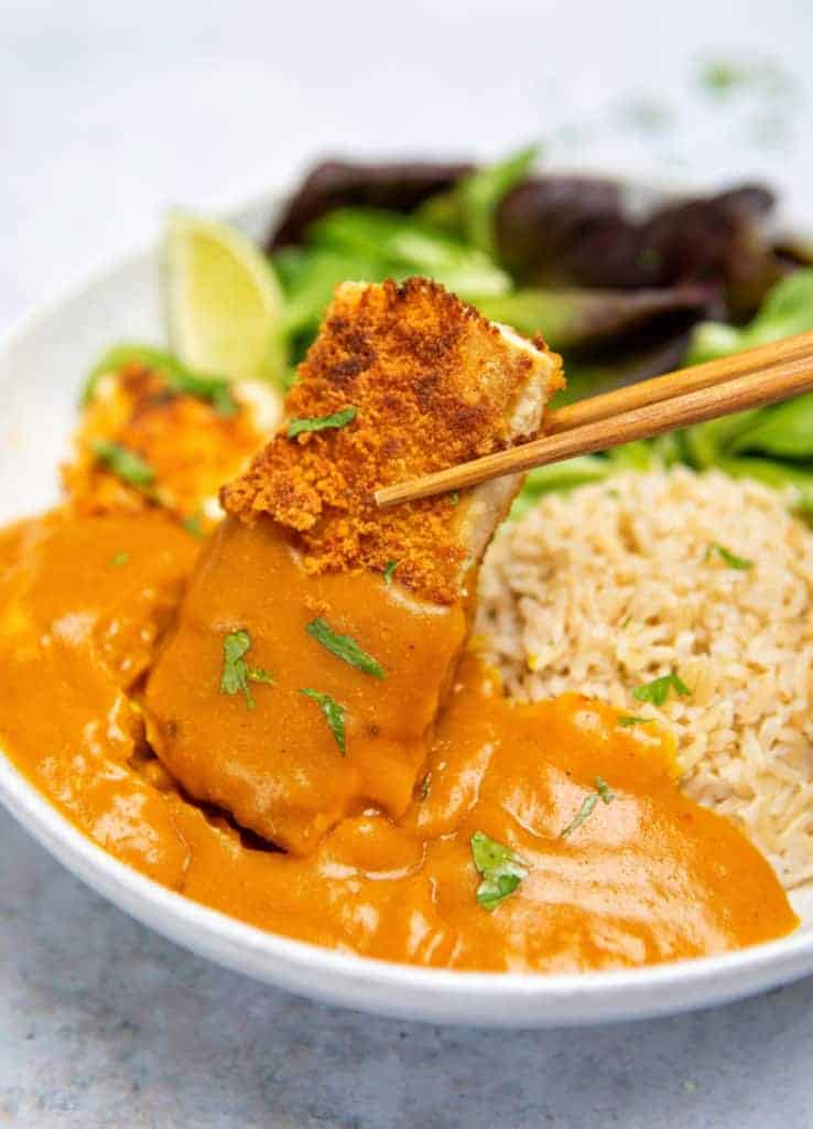 Tofu Katsu Curry Healthy Living James Vegan & Gluten Free Homemade