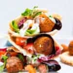 Gluten Free Falafels - Pitta