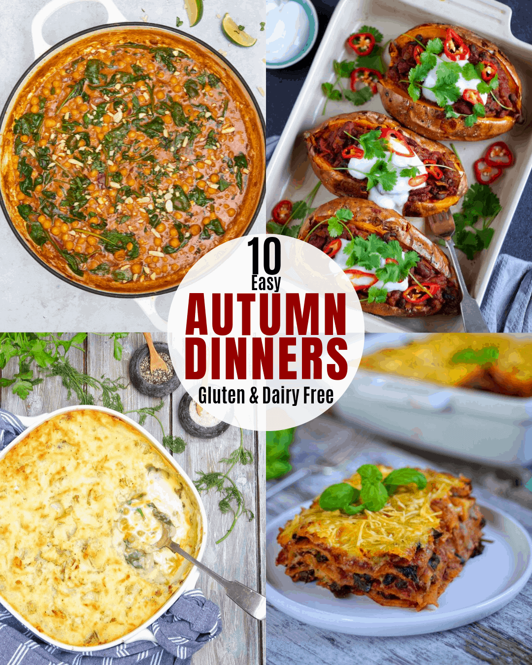 10 Easy Autumn Dinners Healthy Living James All Gluten Free & Dairy