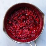 Homemade Cranberry Sauce (refined sugar free)