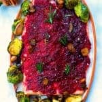 Cranberry Sauce Baked Salmon - Top