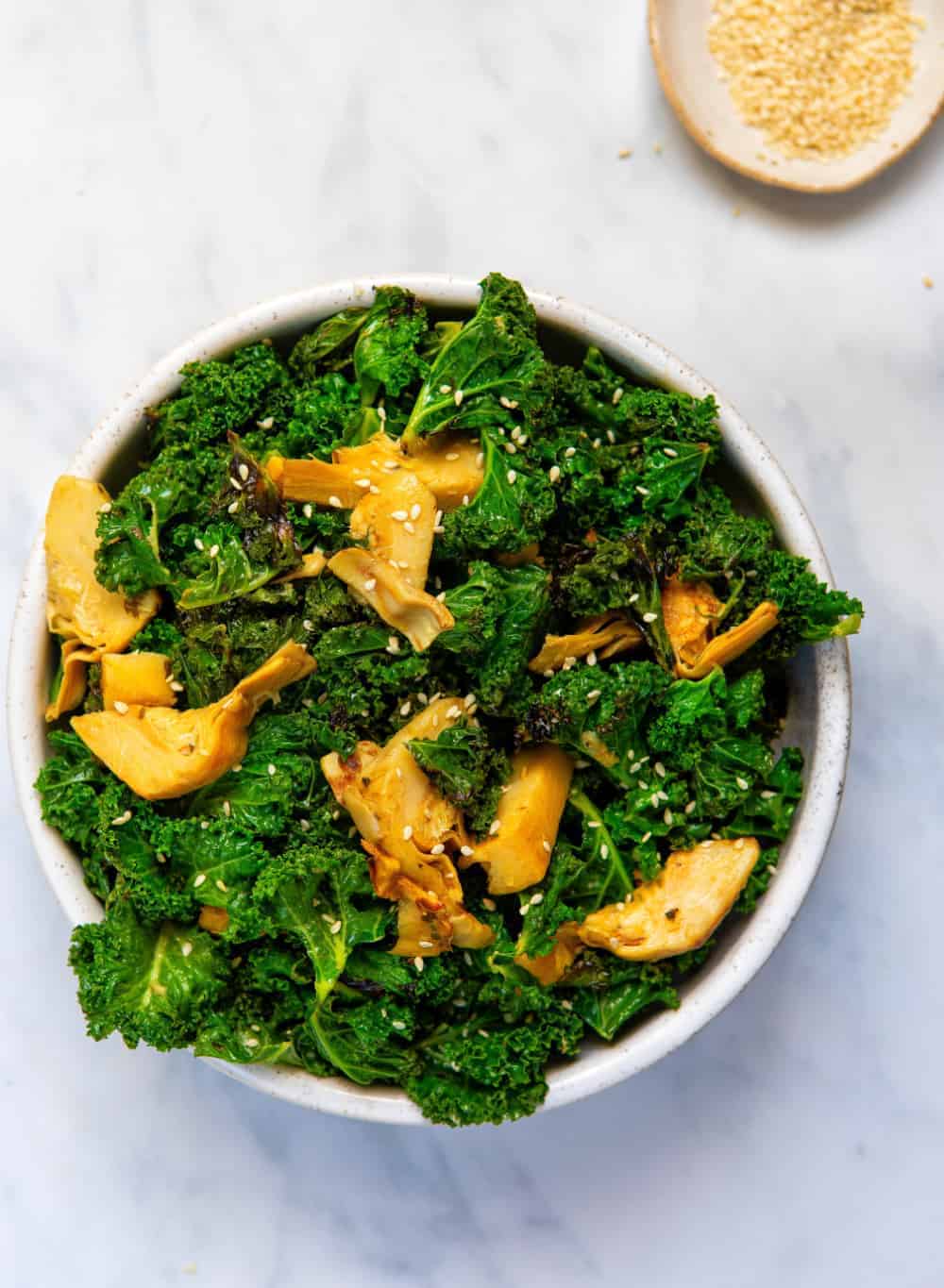 Kale with Artichoke & Mustard Healthy Living James Gluten Free