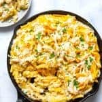 Vegan Mac and Cheese - with plate