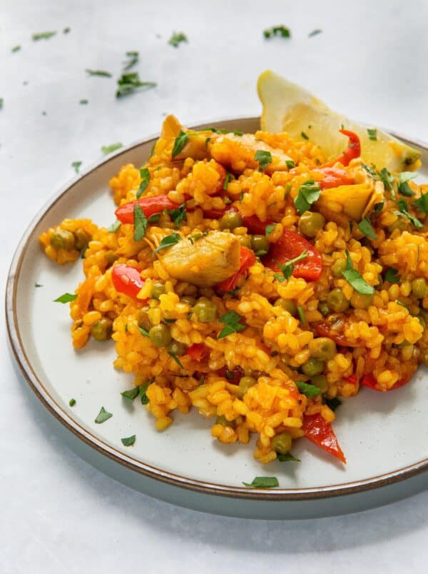 Easy Peasy Paella Healthy Living James Simple glutenfree & vegan