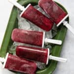 Blueberry Ice Lollies
