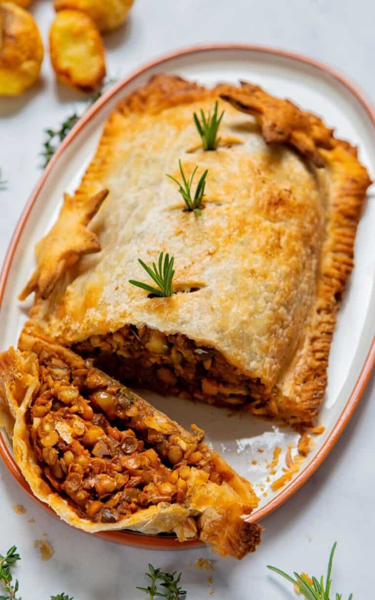 Easy Lentil Wellington (glutenfree & vegan) Healthy Living James
