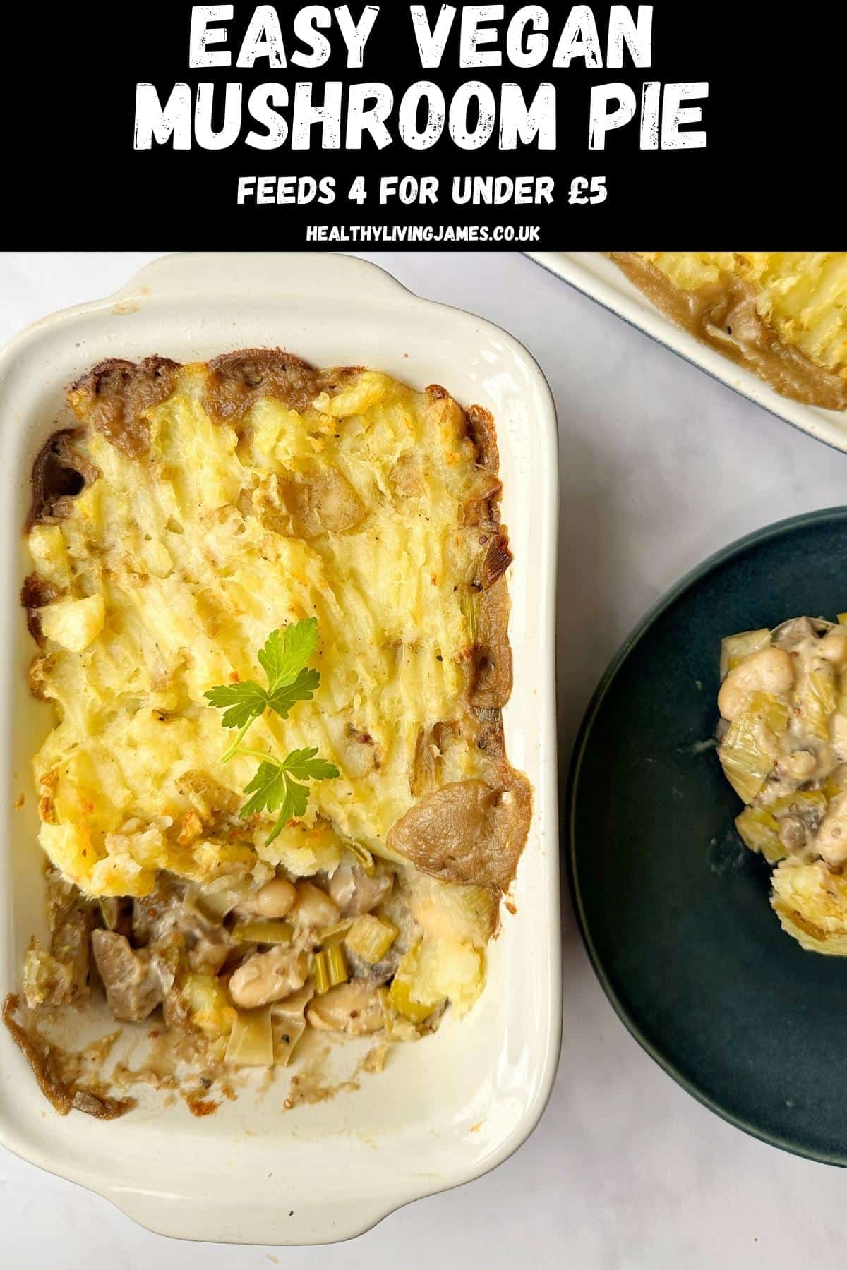 Vegan Mushroom Pie Healthy Living James vegan-mushroom-pie-healthy-living-james