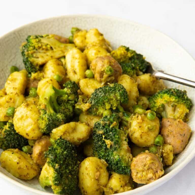 Sausage Pesto Gnocchi Healthy Living James