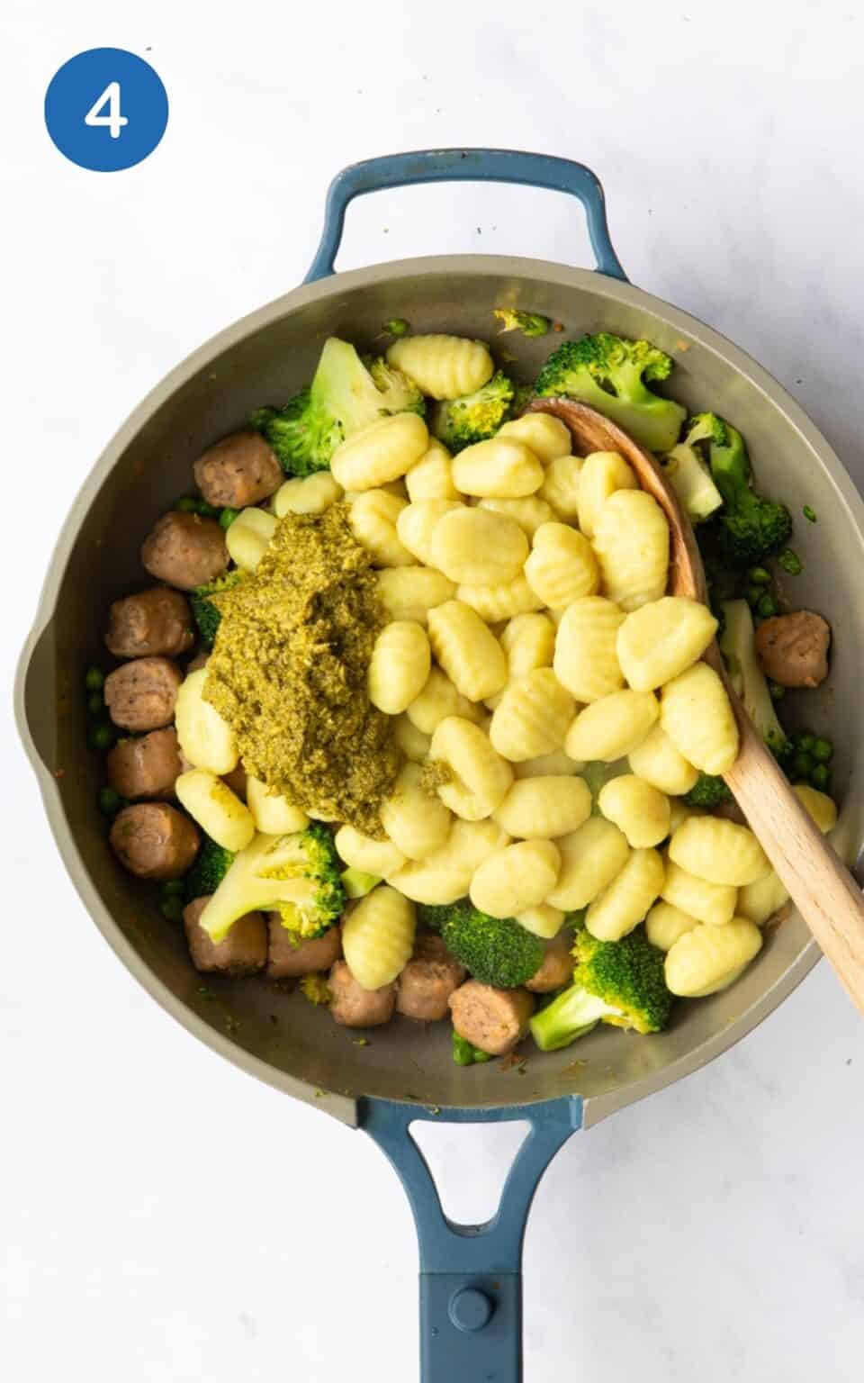 Sausage Pesto Gnocchi Healthy Living James