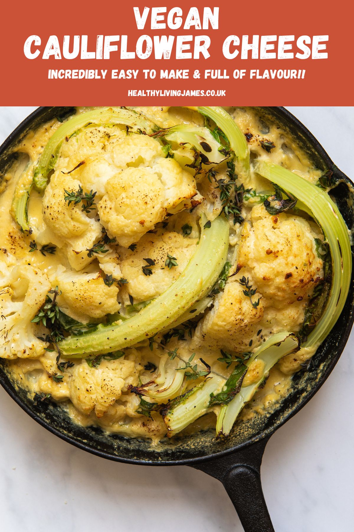 The Best Vegan Cauliflower Cheese Healthy Living James