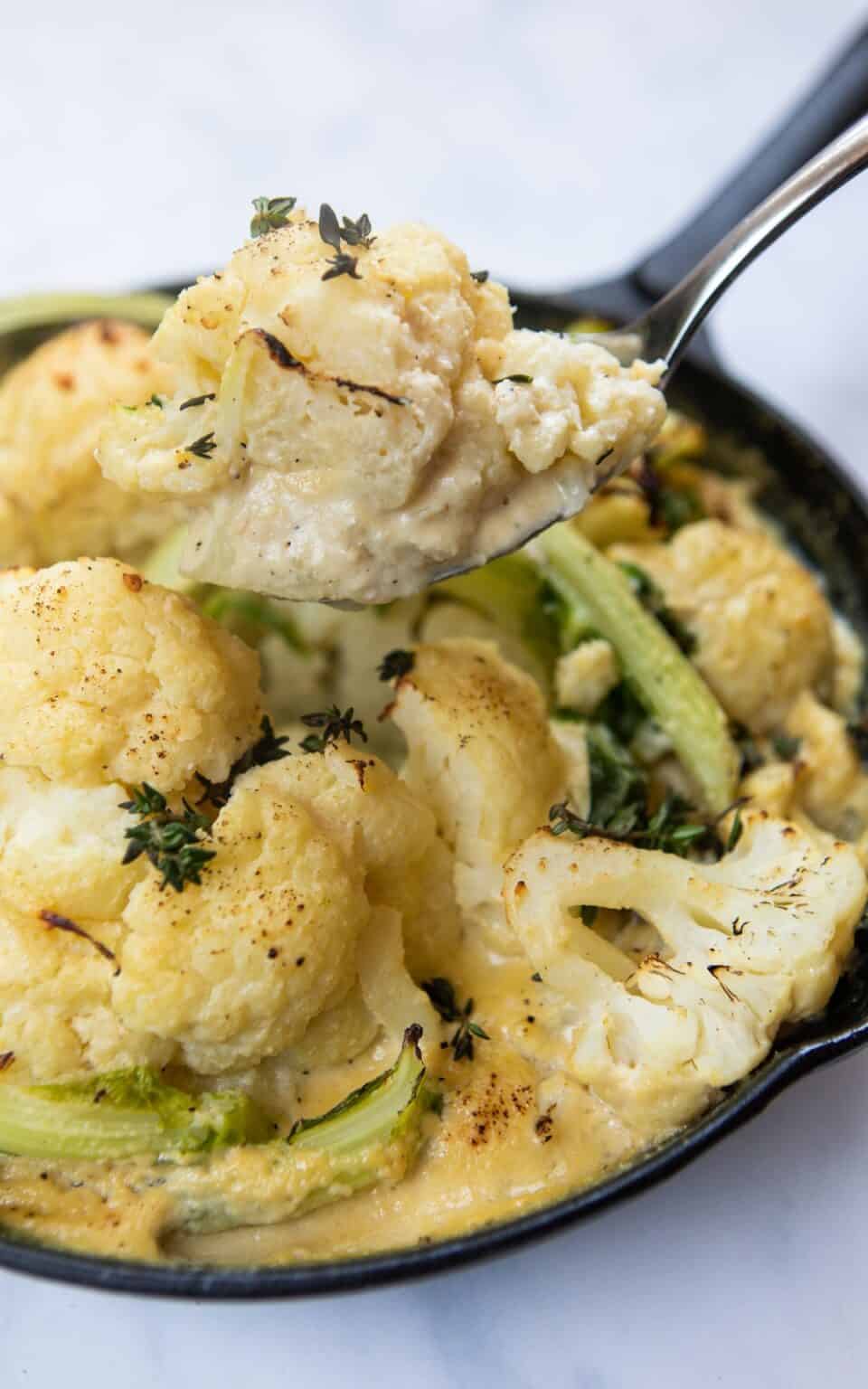 The Best Vegan Cauliflower Cheese Healthy Living James