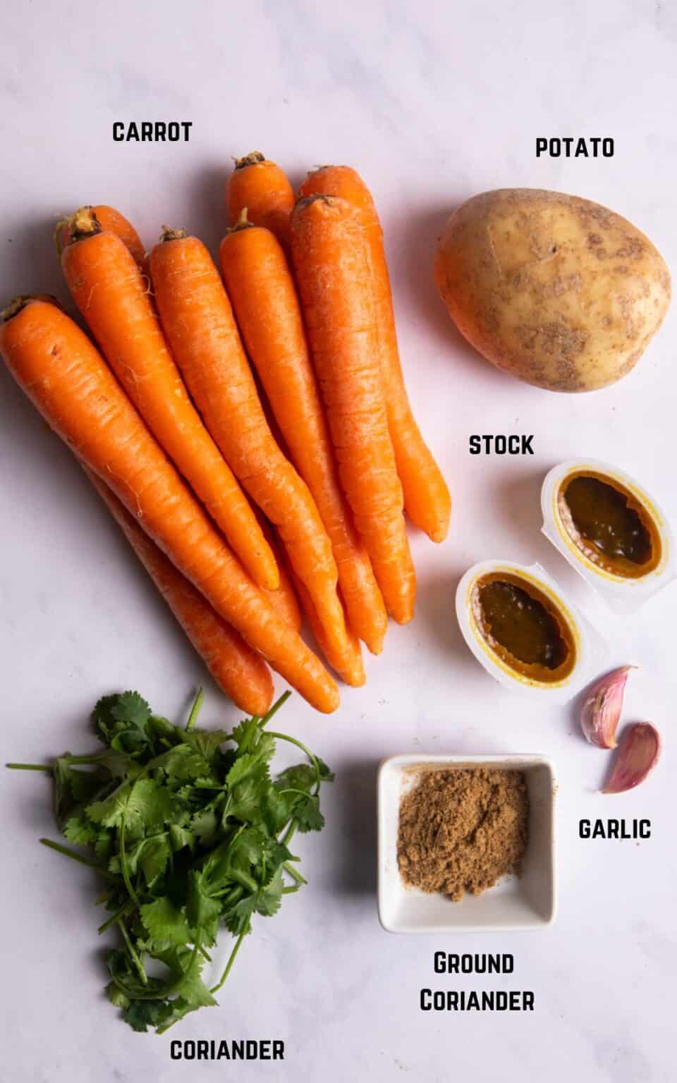 Slow Cooker Carrot and Coriander Soup Healthy Living James