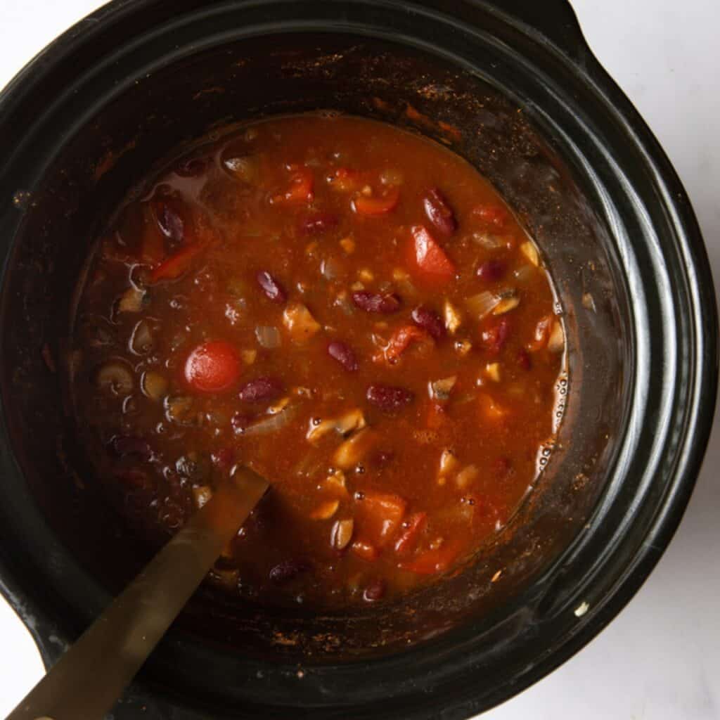 Slow Cooker Vegan Chilli for under £1pp Healthy Living James