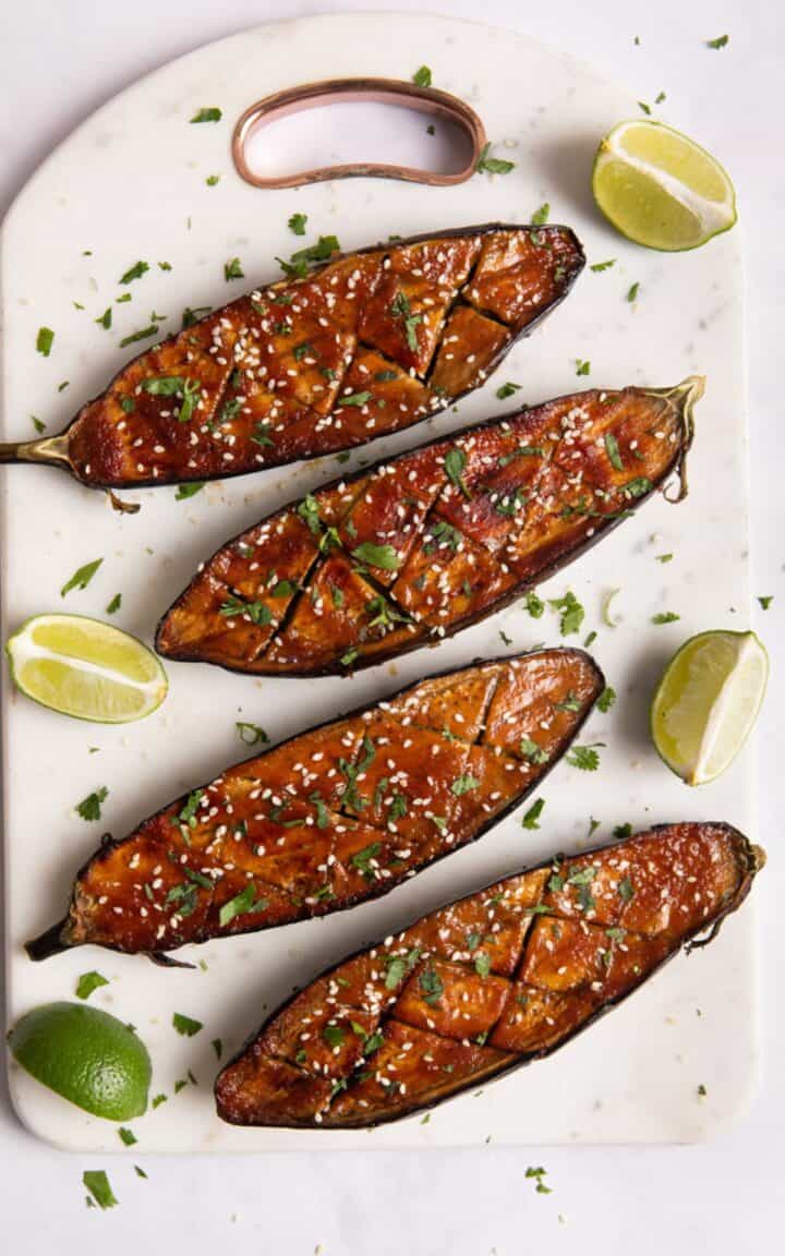 The BEST Aubergine Miso (Nasu Dengaku) Healthy Living James