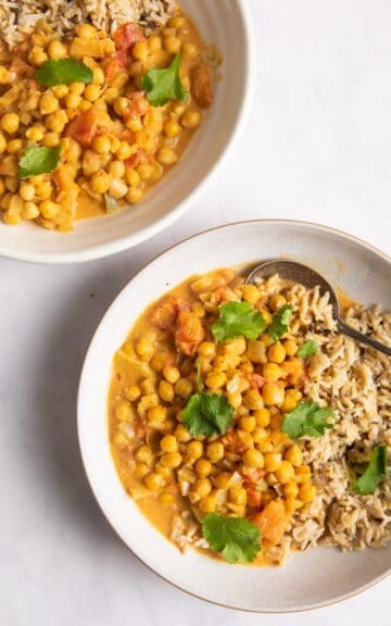 Slow Cooker Chickpea Curry - Healthy Living James