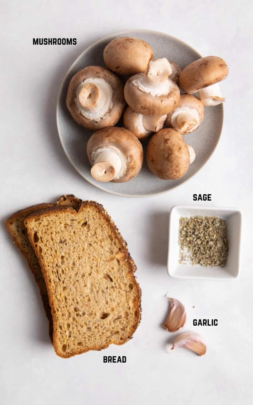 Garlic Mushrooms on Toast Healthy Living James