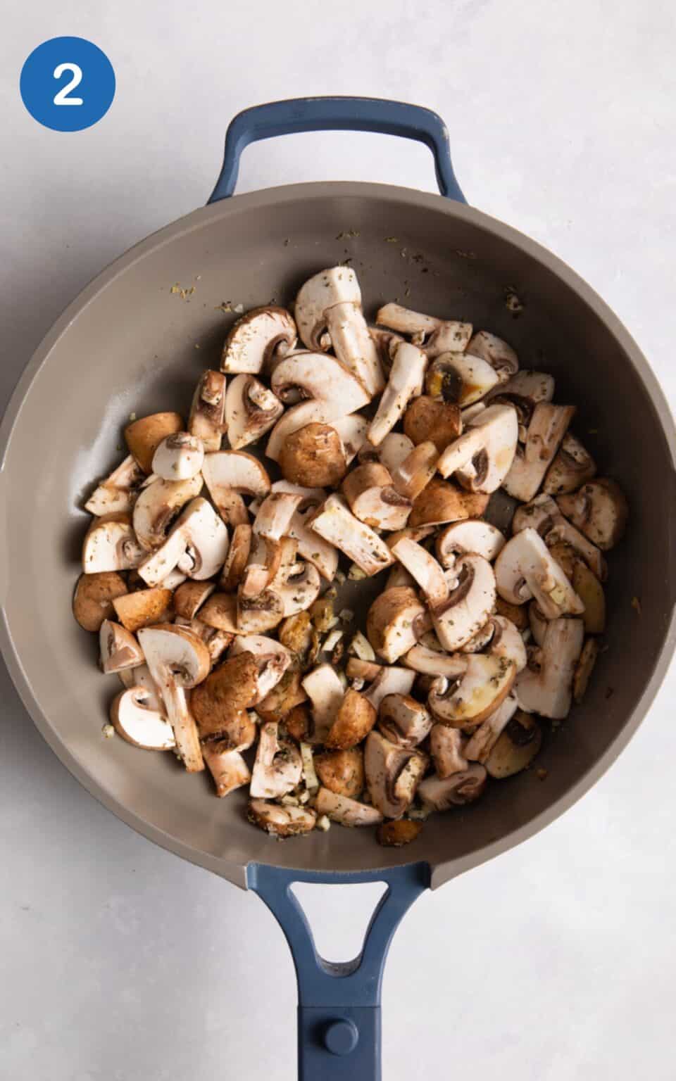 Garlic Mushrooms on Toast Healthy Living James