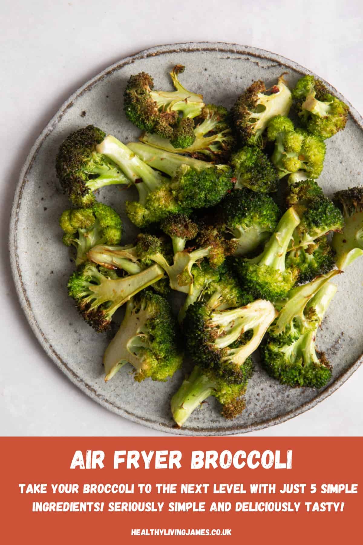 5 Minute Air Fryer Broccoli Healthy Living James