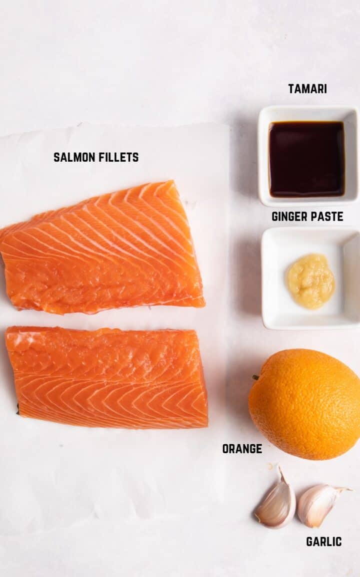 Easy Air Fryer Salmon (with orange marinade) Healthy Living James
