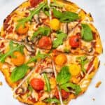 Gluten Free Pizza slices.