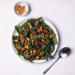 Roasted Pumpkin Salad with Cavolo Nero and Walnuts.