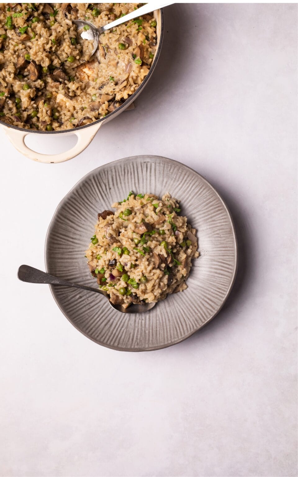 Vegan Mushroom Risotto Healthy Living James