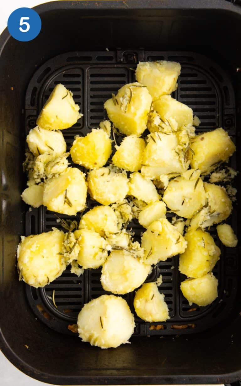 Quick Air Fryer Roast Potatoes Healthy Living James