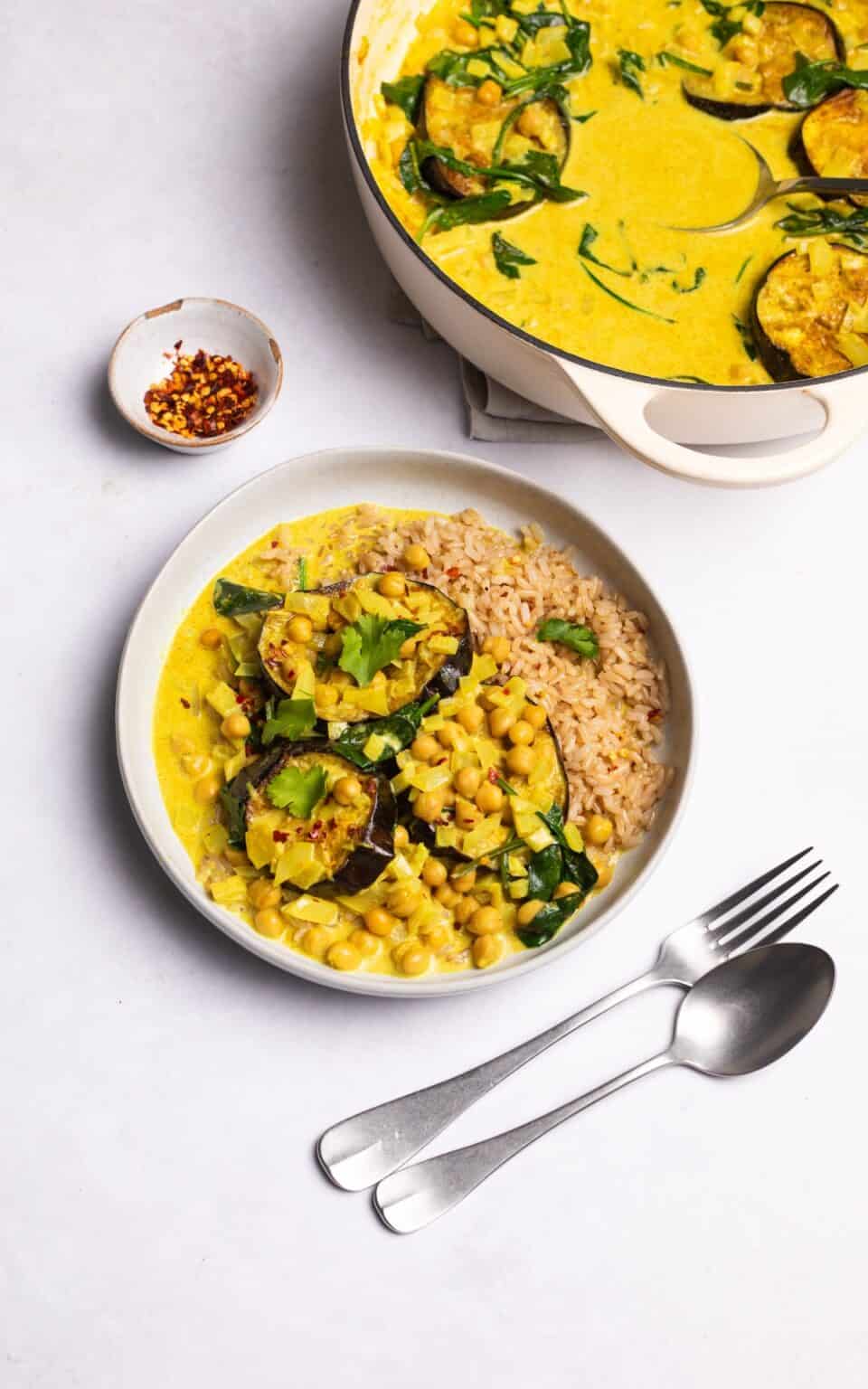 Aubergine Curry (in 20 minutes!) Healthy Living James