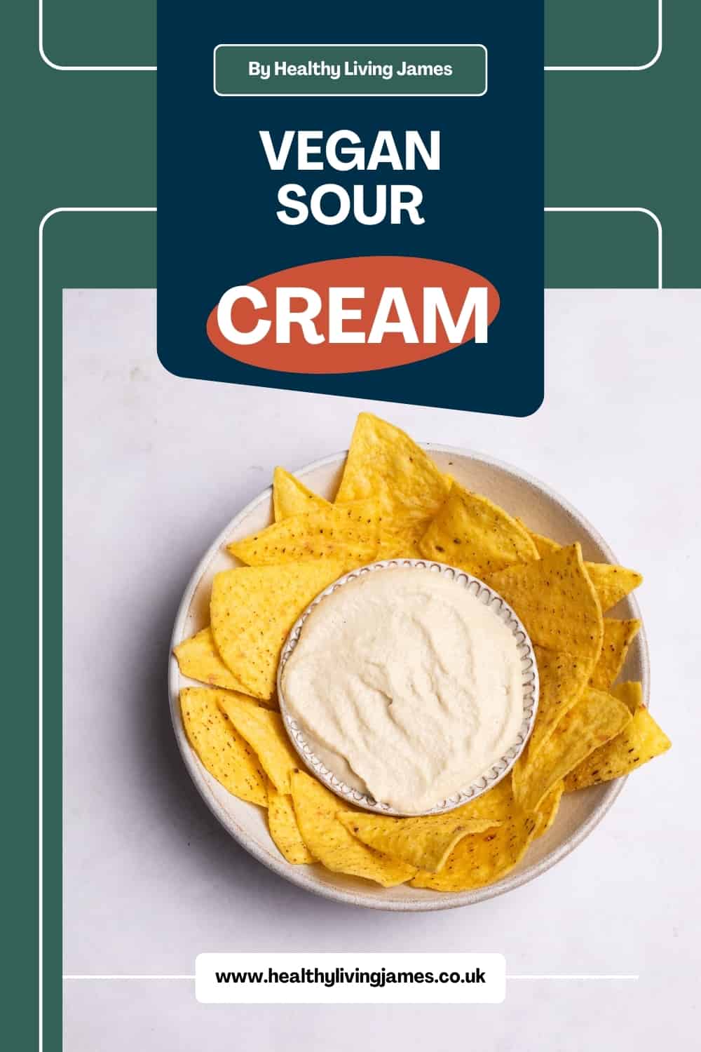 Vegan Sour Cream (in minutes) Healthy Living James