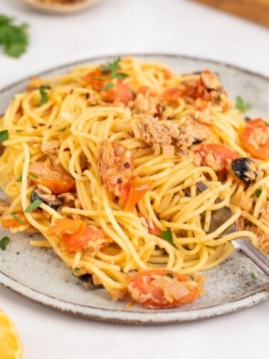 Easiest Tuna Pasta Bake Healthy Living James easiest-tuna-pasta-bake-healthy-living-james