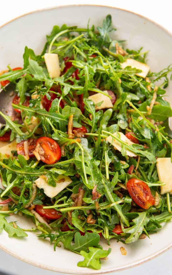 Easy Rocket Salad (in 5 minutes!) - Healthy Living James