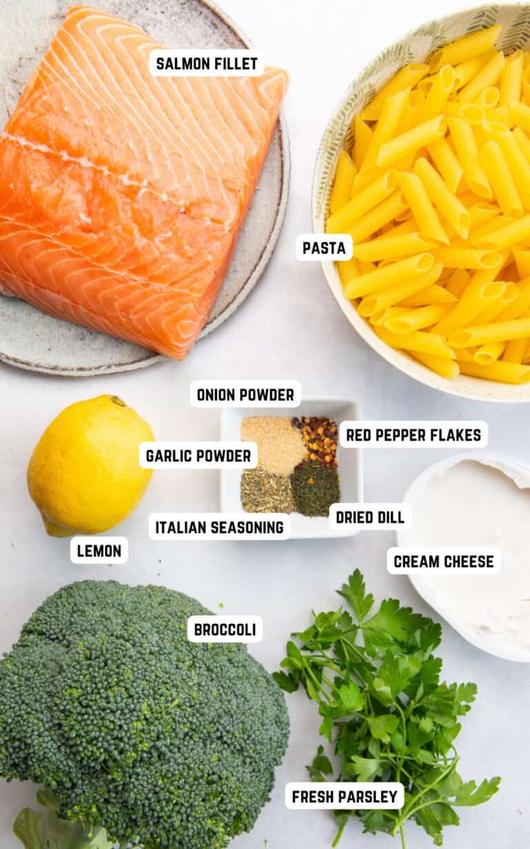 Easy Salmon and Broccoli Pasta - Healthy Living James