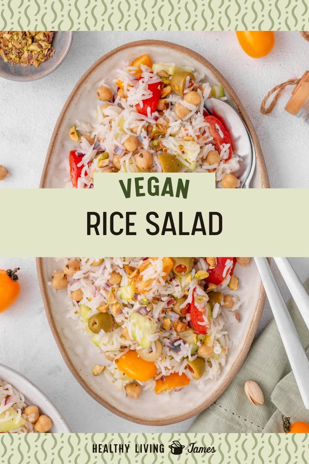 Easy Rice Salad - Healthy Living James