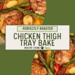 Chicken Thigh Tray Bake Pinterest.