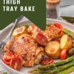 Chicken Thigh Tray Bake Pinterest.