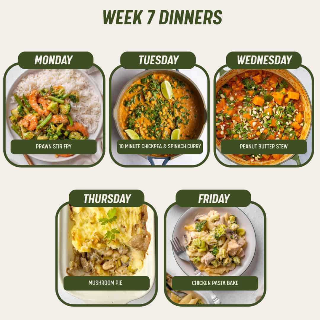 Week 7 Dinners - 23/2/2026